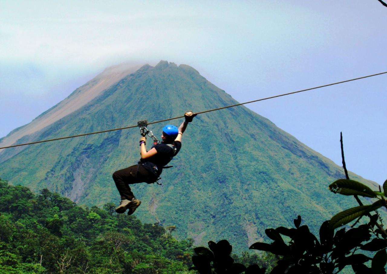 ARENAL VOLCANO & RAIN FOREST SKY TRAM & TREK ZIP LINE ADVENTURE